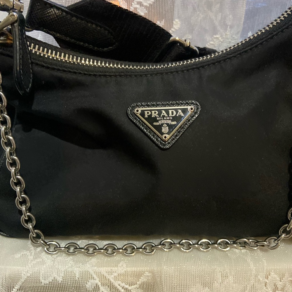 Prada Re-Edition 2005 Re-Nylon bag black - Picture 5 of 16
